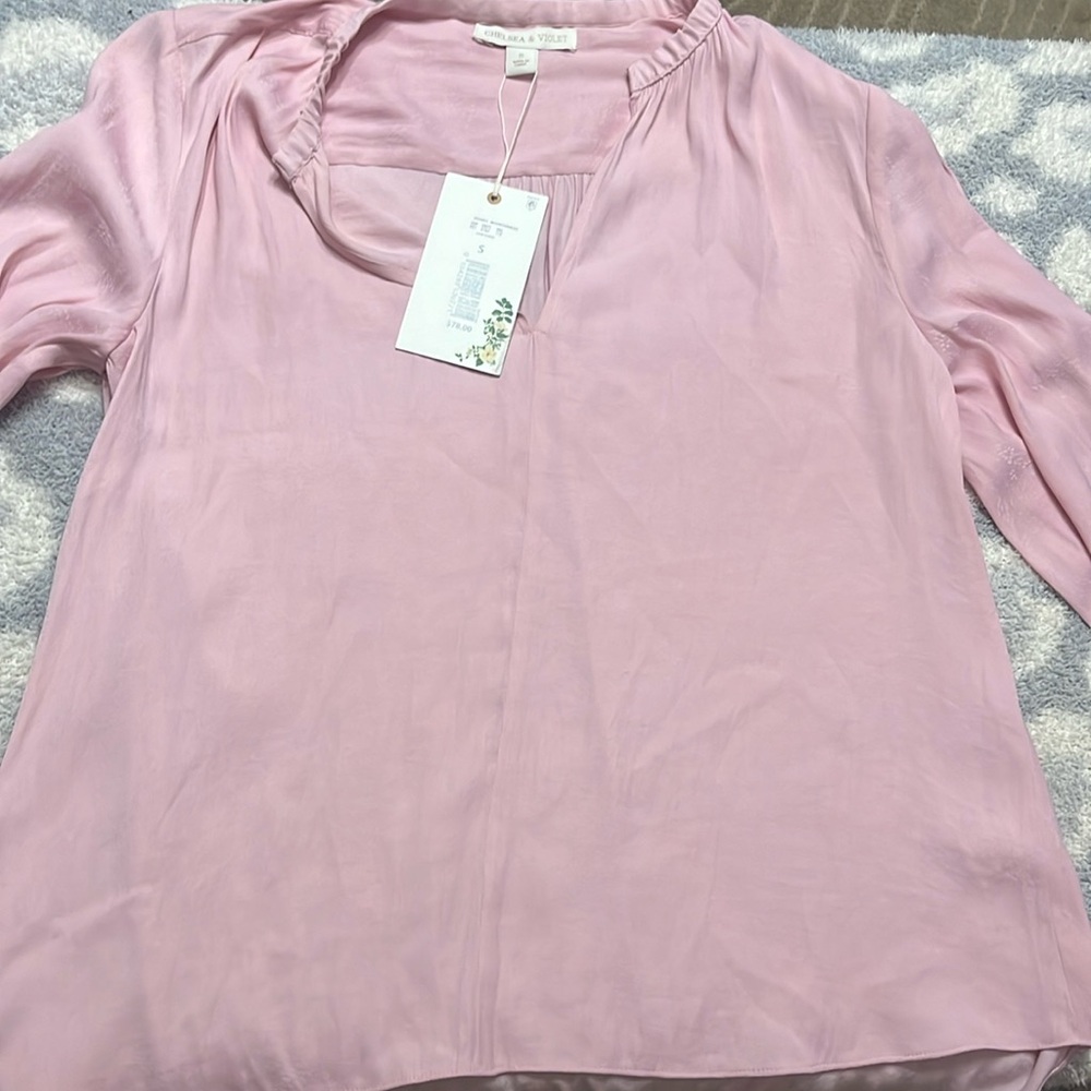 Chelsea & Violet Pink Blouse